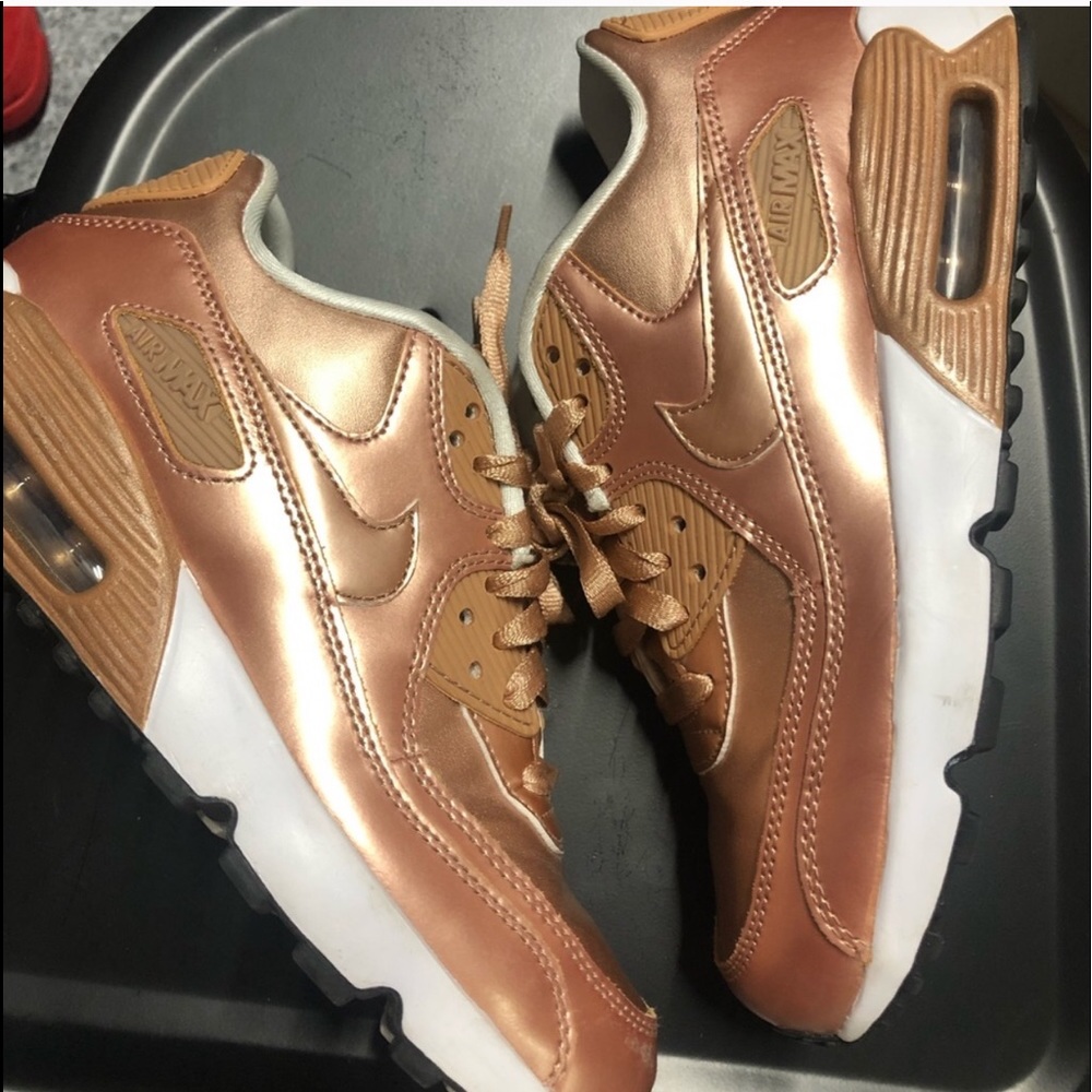 Rose gold air max 90
